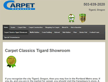 Tablet Screenshot of carpet-guru.com